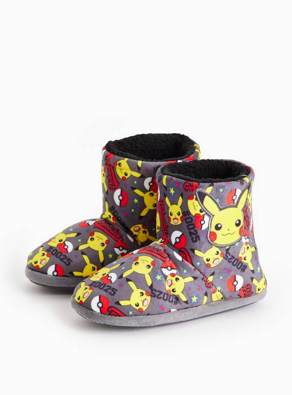 Pokemon Slipper Boots 6-7 Infant
